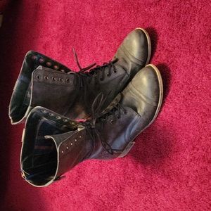Madden Girl lace up boots